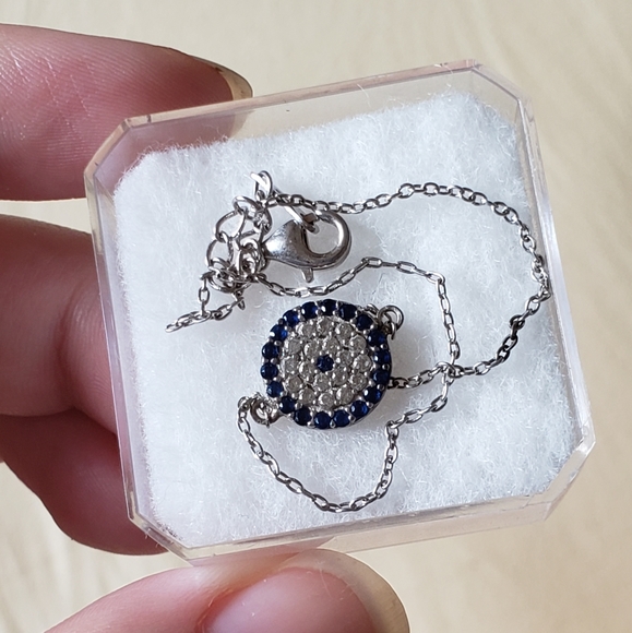 💕Made in Israel Evil Eye 925 CZ Bracelet💕 - Picture 4 of 5